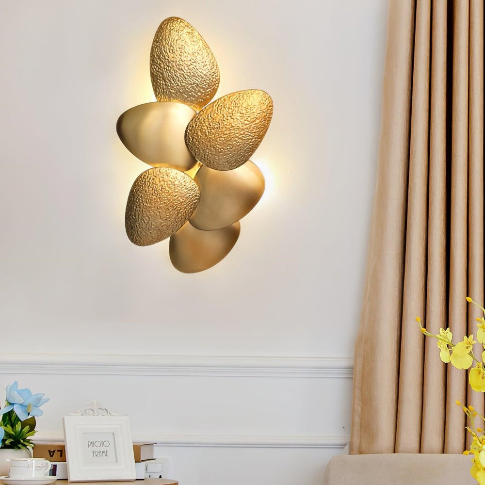 Pebbles Metal Wall Sconce 9.5''/11.8''