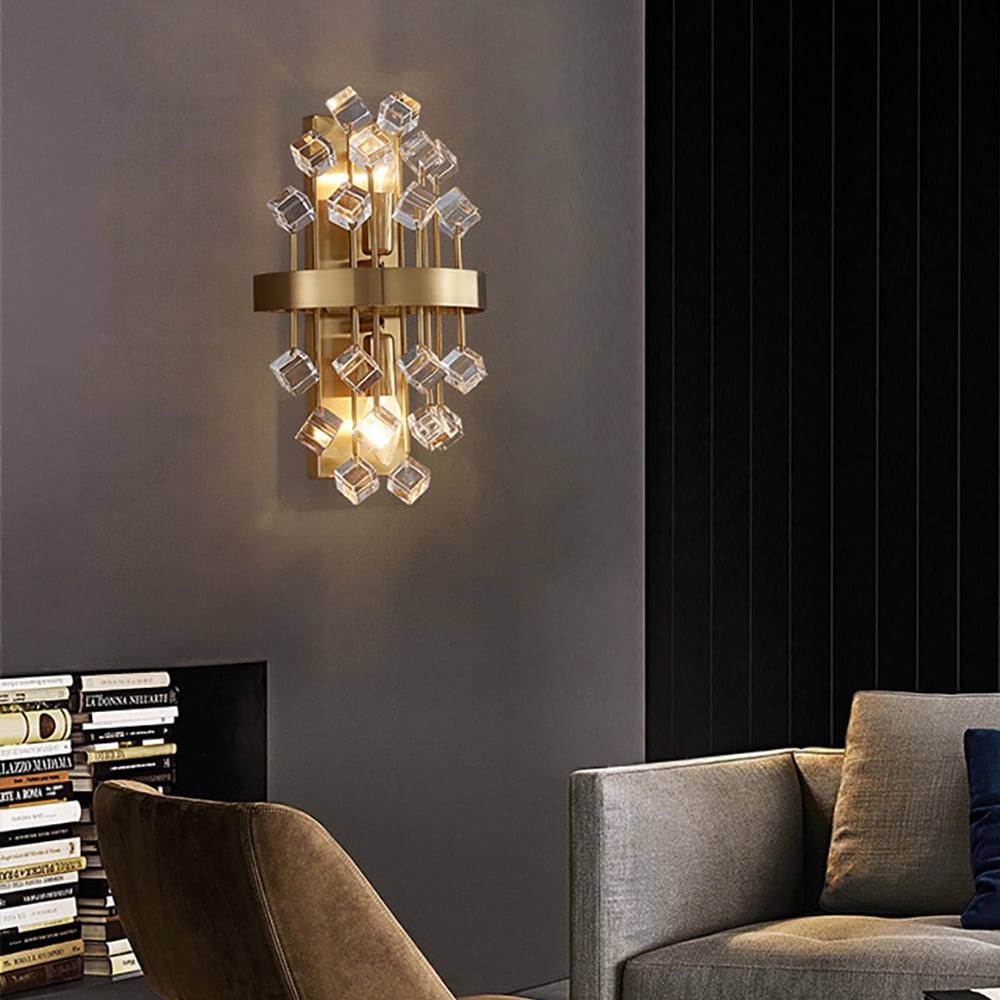 Luxury Crystal Wall Light