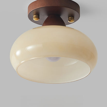 Retro Corridor Flushmount Light