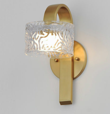 Glass Cylinders LED Wall Sconce