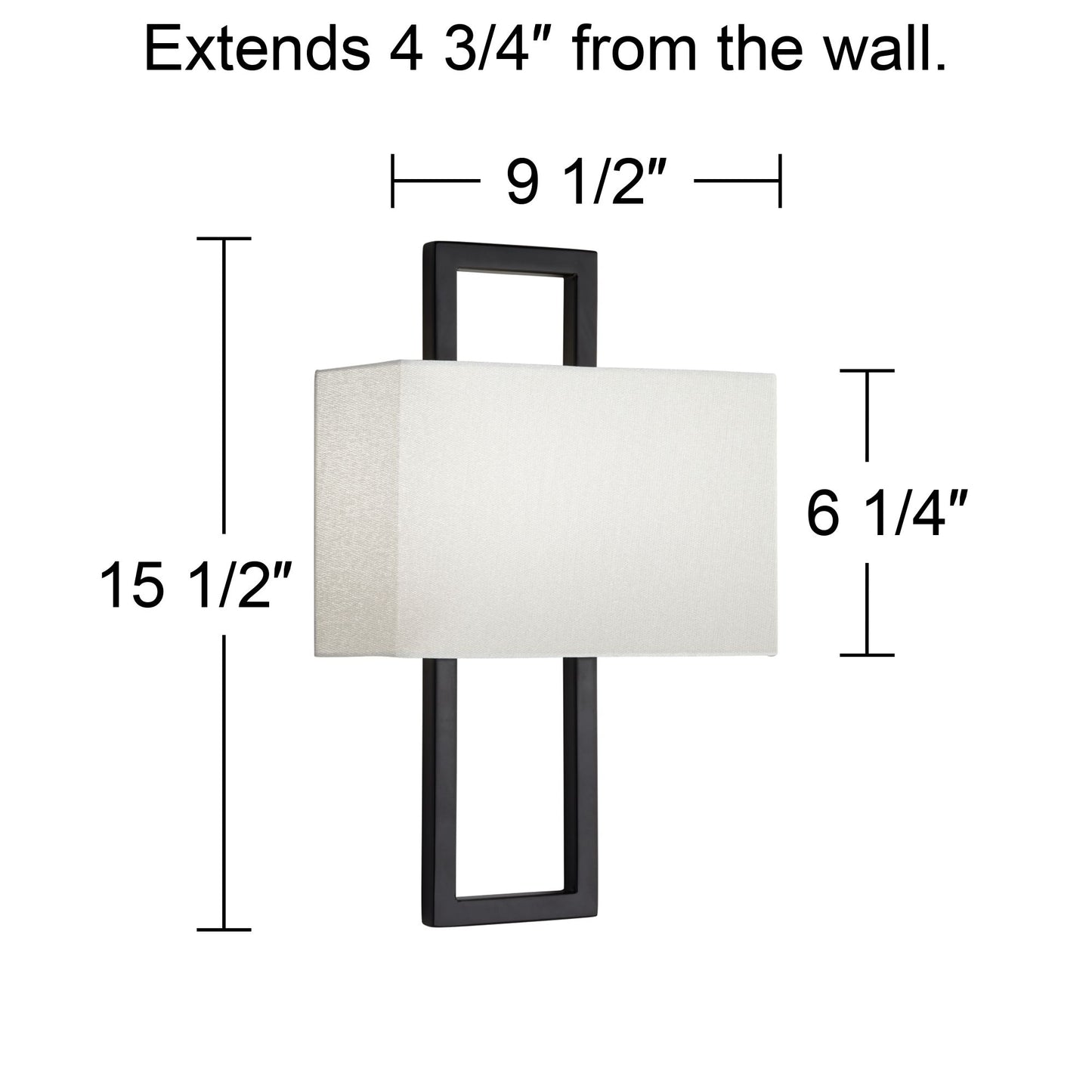 Rectangular Wall Sconce