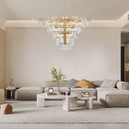 Extra Large Glass Chandelier