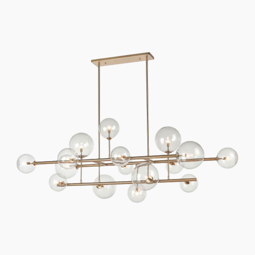 Elegant Linear Chandelier 40”/51”/84”