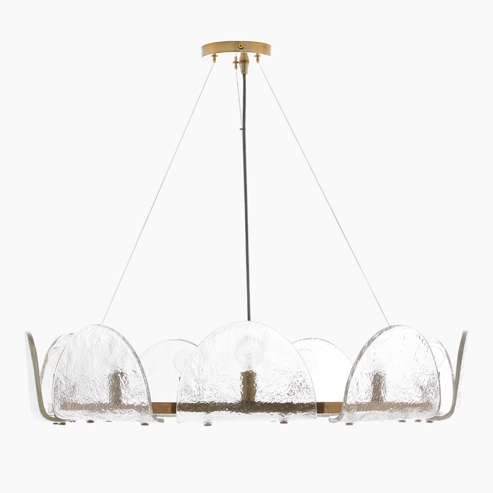 Simplicity Glass Chandelier