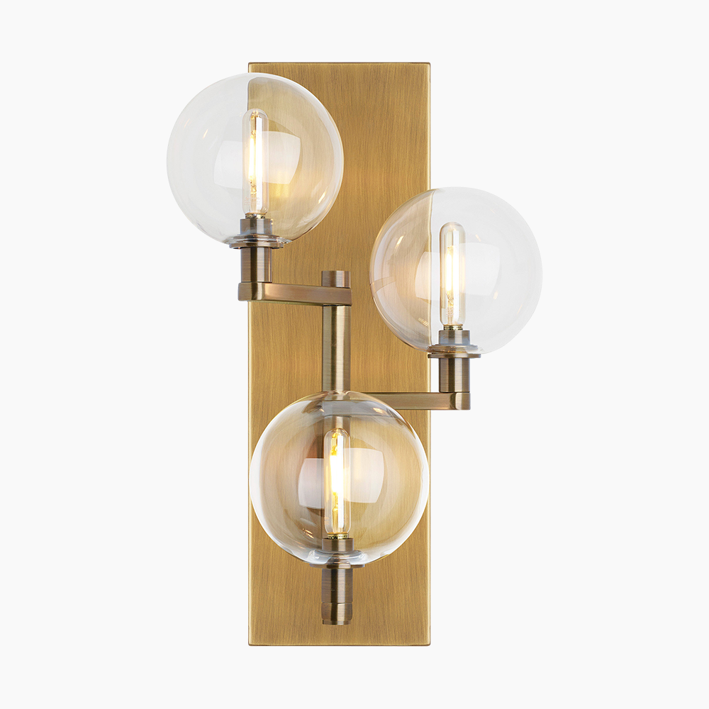 Triple Wall Sconce