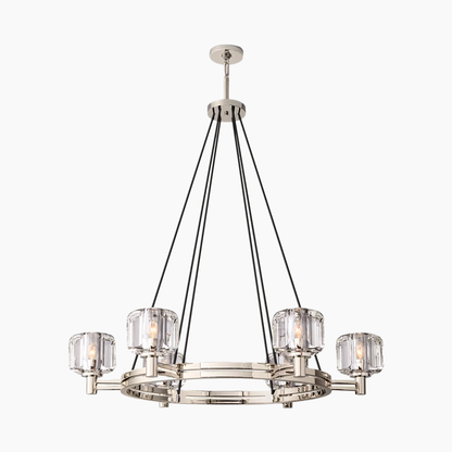 K9 Glass Round Chandelier 36"/48"/60"