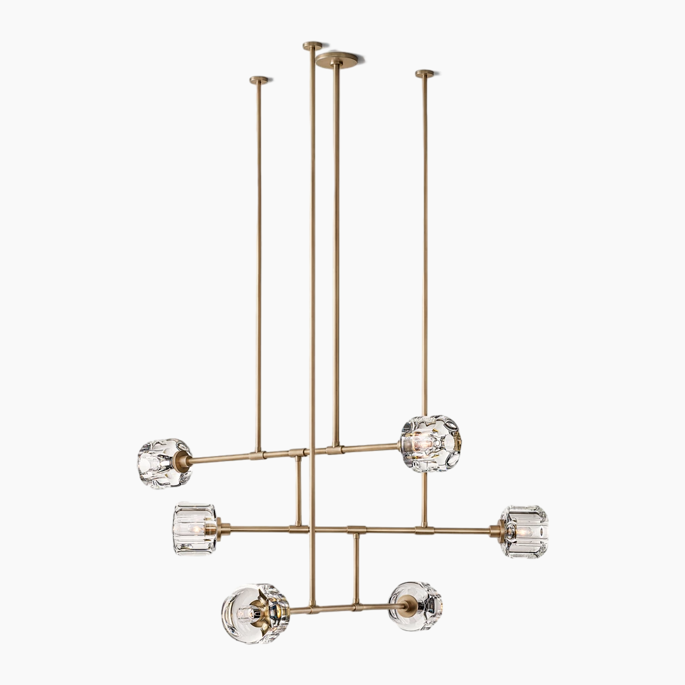 K9 Glass Mobile Chandelier 48"/60"