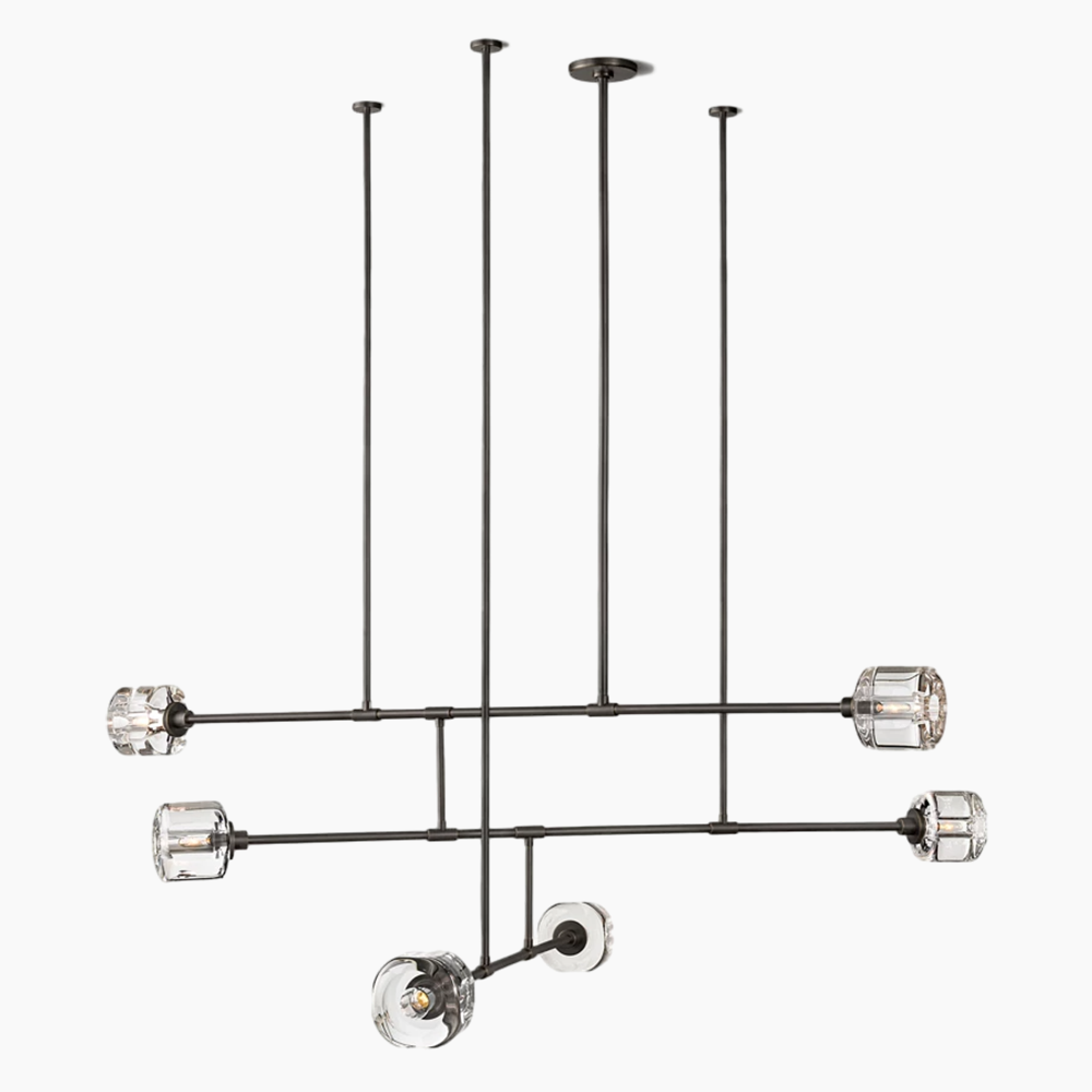 K9 Glass Mobile Chandelier 48"/60"