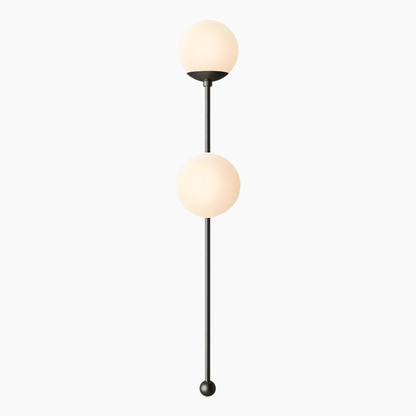 Opal Glass Globes Grand Wall Sconce