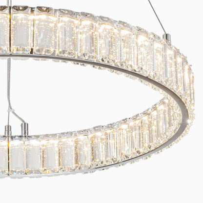 Modern Circular Round Dimmable LED Chandelier