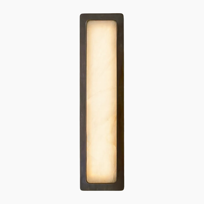 Spare Geometric Silhouette Wall Sconce