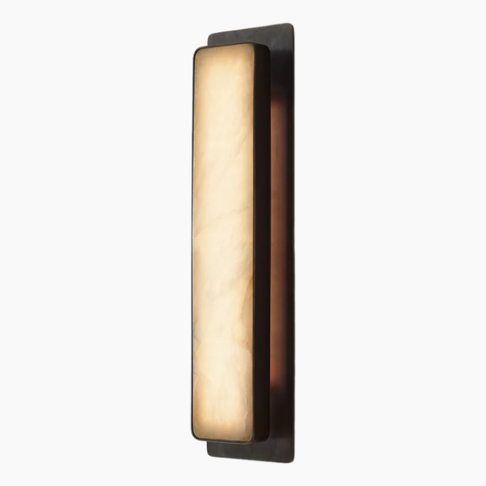 Spare Geometric Silhouette Wall Sconce