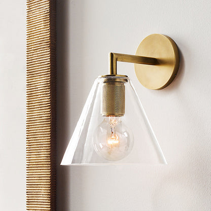 Funnel Shade Wall Sconce