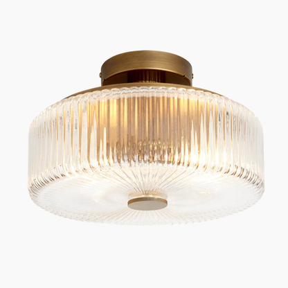 Ribbed Flush Light