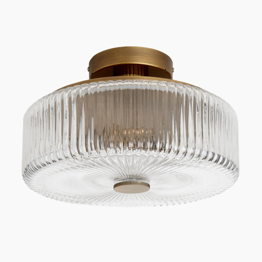 Ribbed Flush Light