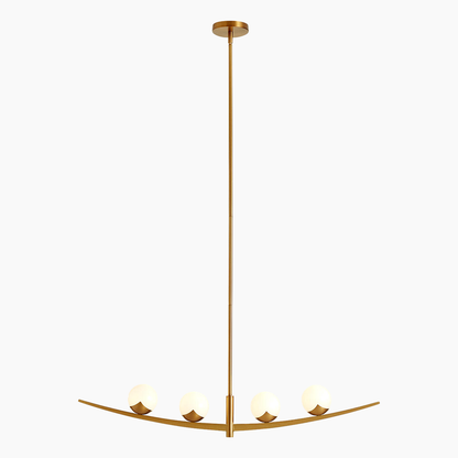 Arc Brass Chandelier