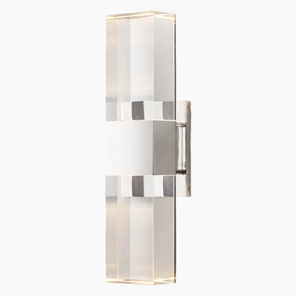 Solid Crystal Linear Sconce