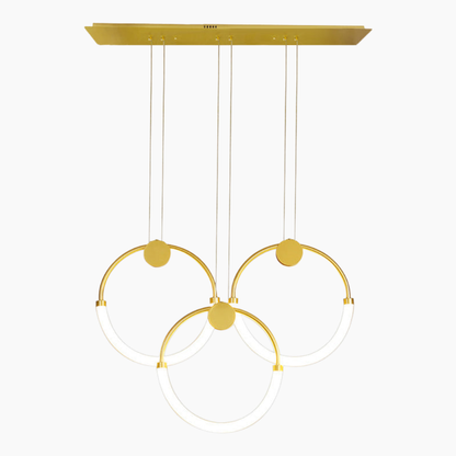 Modern Cool Light Gold Chandelier 1/3/5/7 Lights