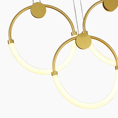 Modern Cool Light Gold Chandelier 1/3/5/7 Lights