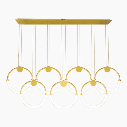 Modern Cool Light Gold Chandelier 1/3/5/7 Lights