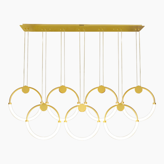 Modern Cool Light Gold Chandelier 1/3/5/7 Lights