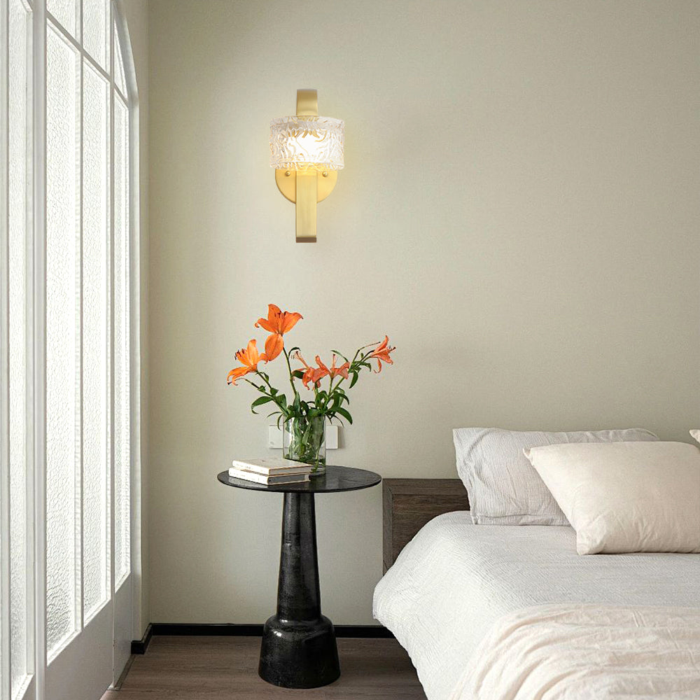 Glass Cylinders LED Wall Sconce