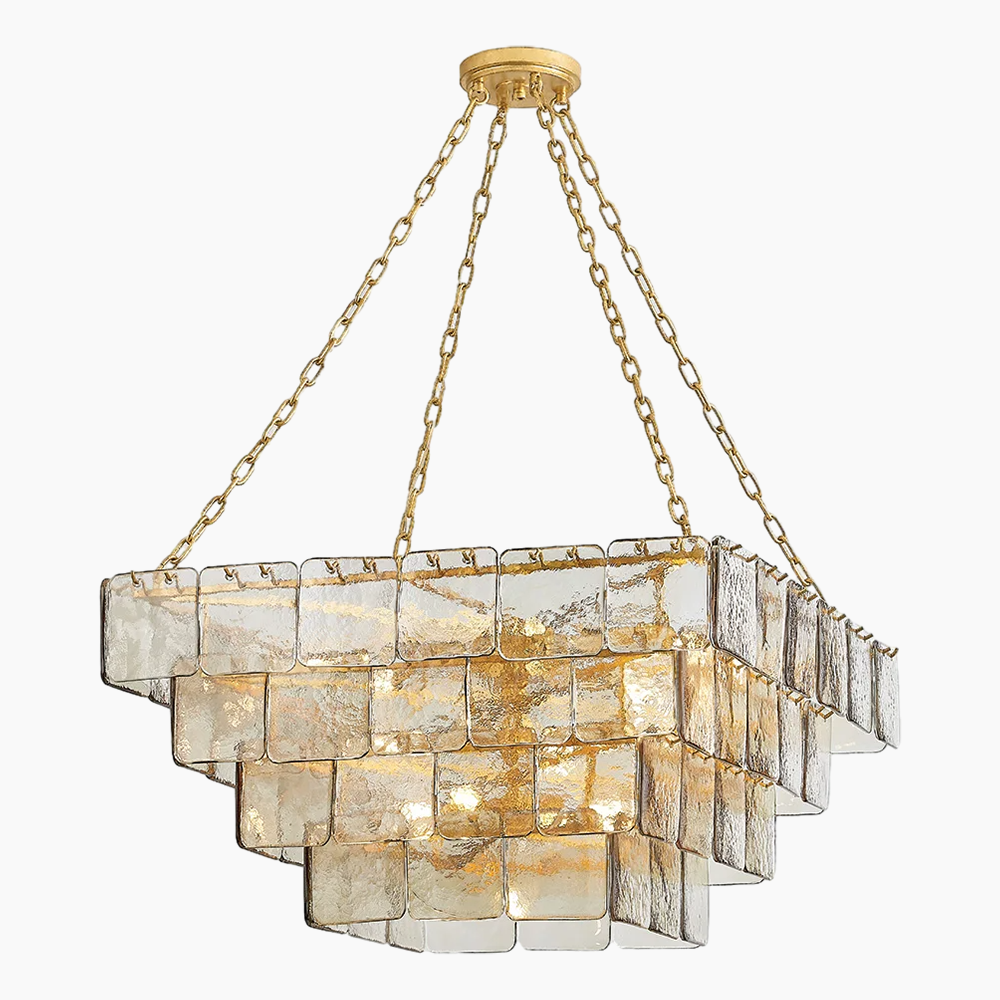 Modern Glass chandelier 17/29 Light