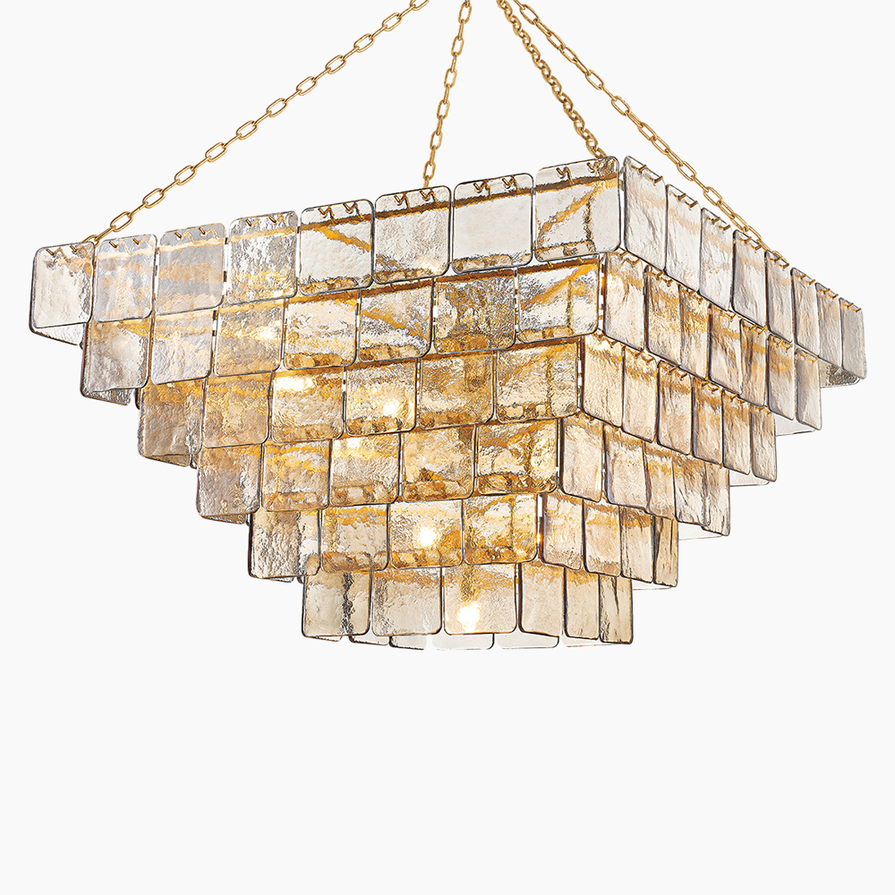 Modern Glass chandelier 17/29 Light