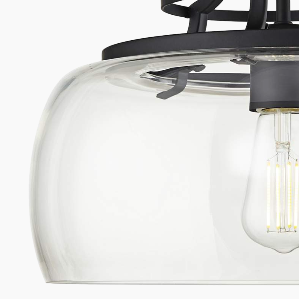 Clear Glass Pendant Light