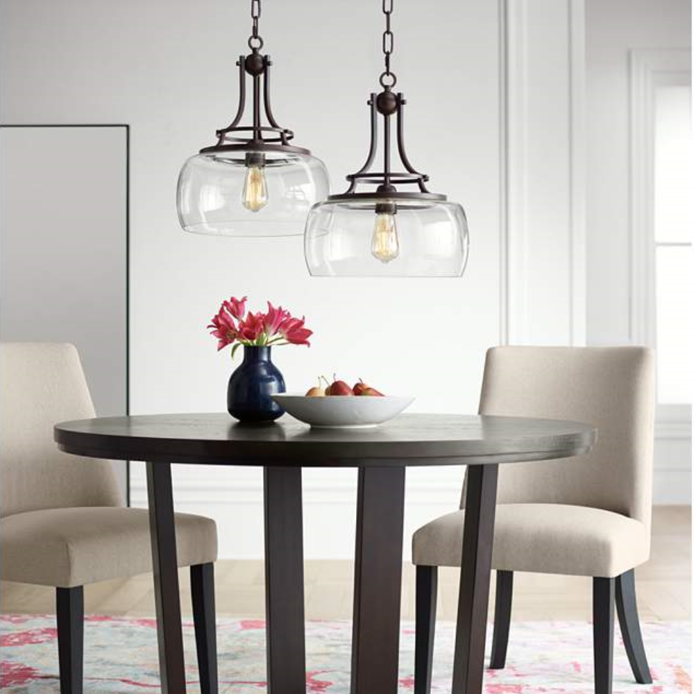 Clear Glass Pendant Light