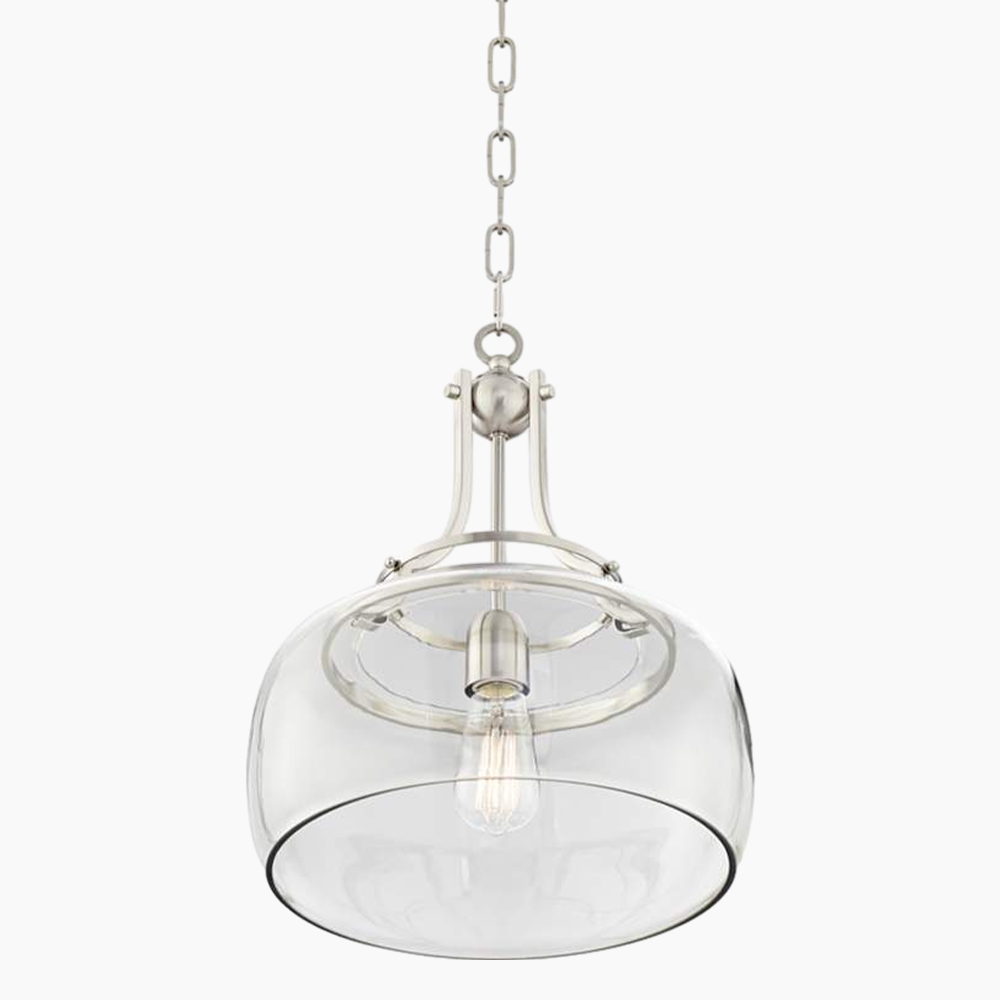 Clear Glass Pendant Light