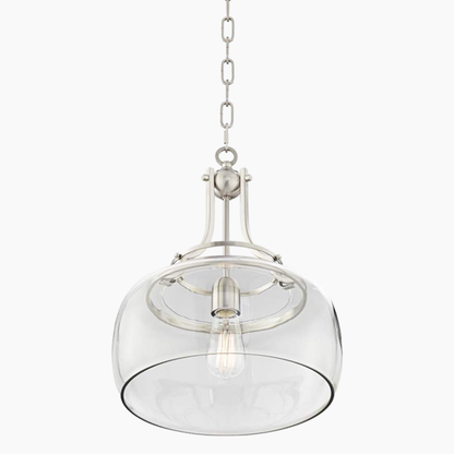 Clear Glass Pendant Light