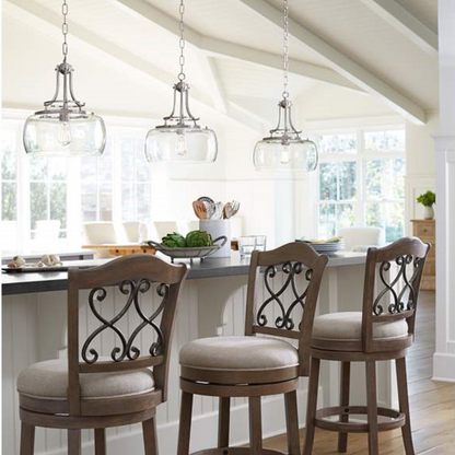 Clear Glass Pendant Light