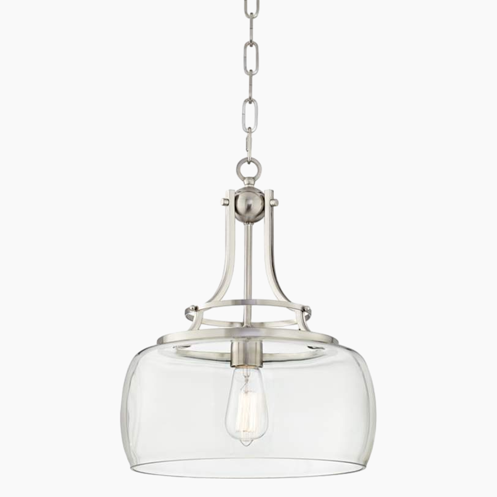 Clear Glass Pendant Light