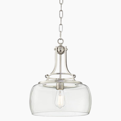 Clear Glass Pendant Light