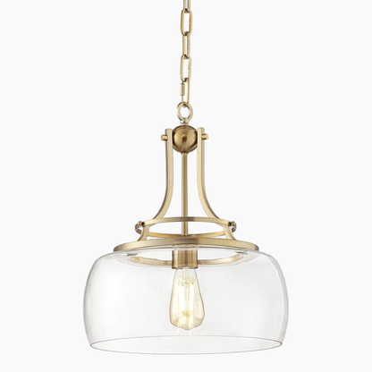 Clear Glass Pendant Light