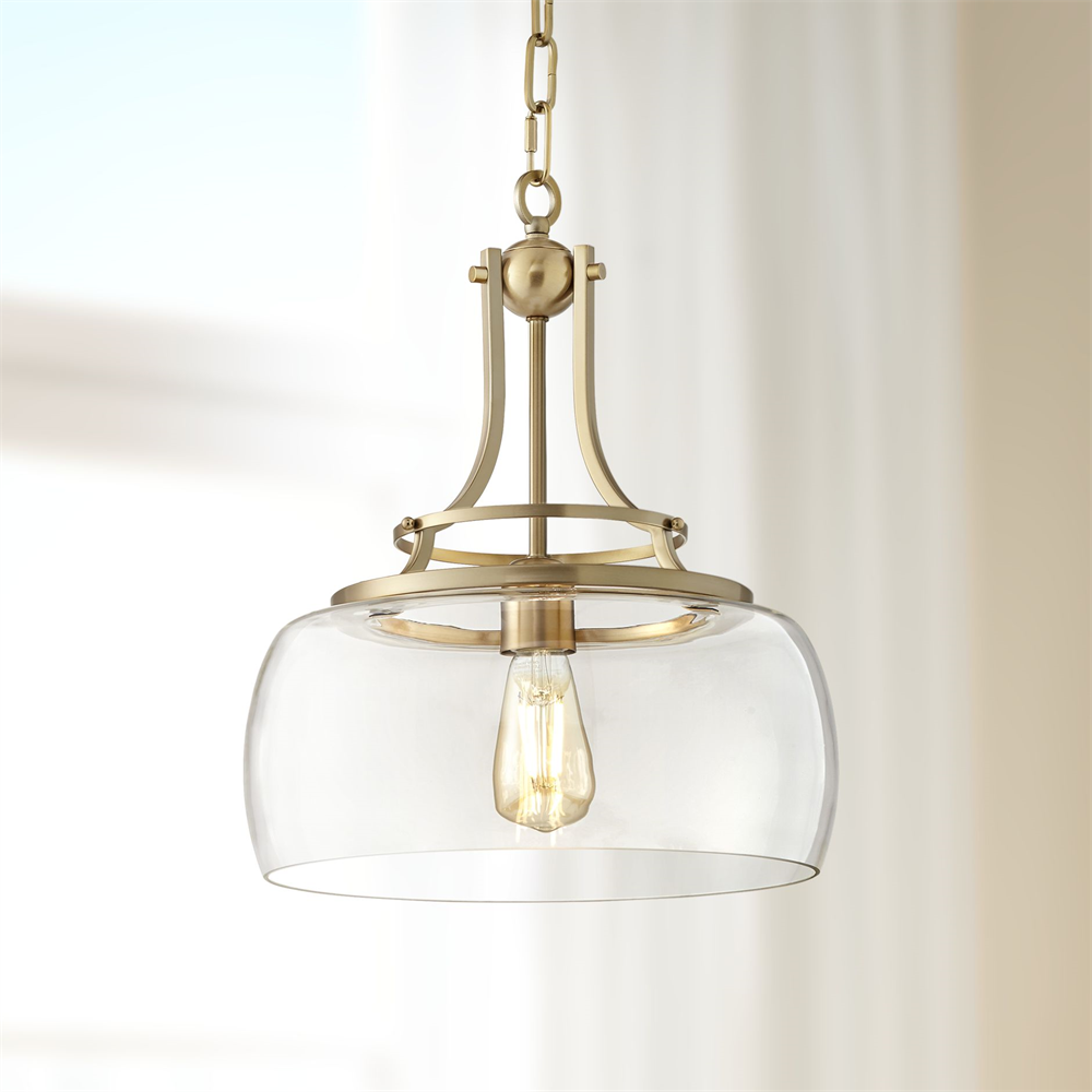 Clear Glass Pendant Light