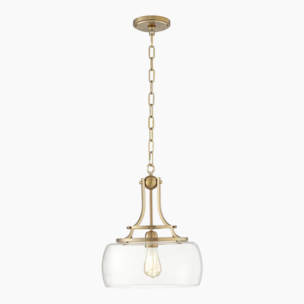 Clear Glass Pendant Light