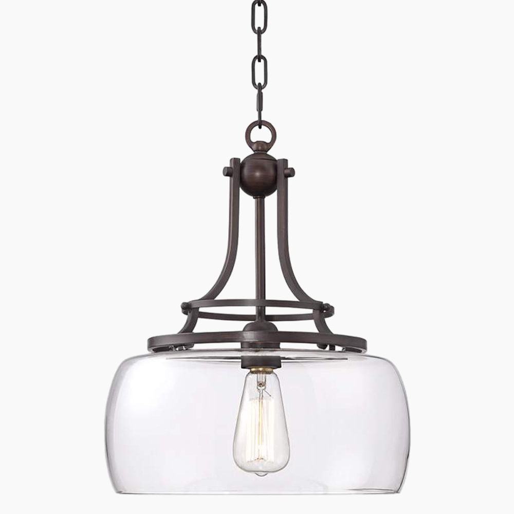 Clear Glass Pendant Light