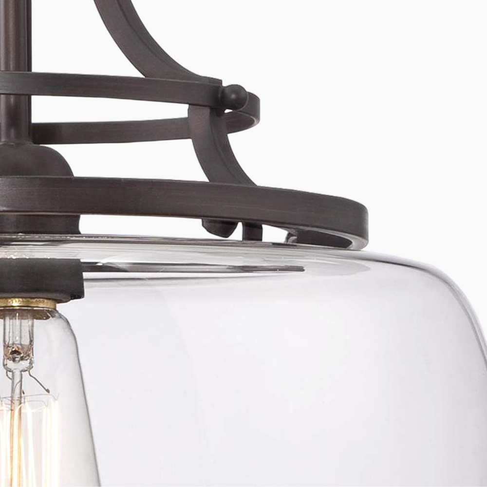 Clear Glass Pendant Light