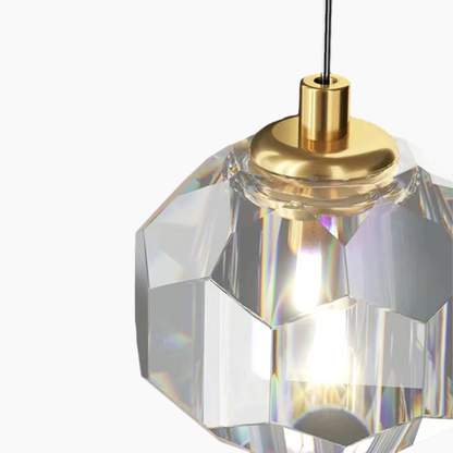 Crystal Accents 2 - Light Sphere Chandelier