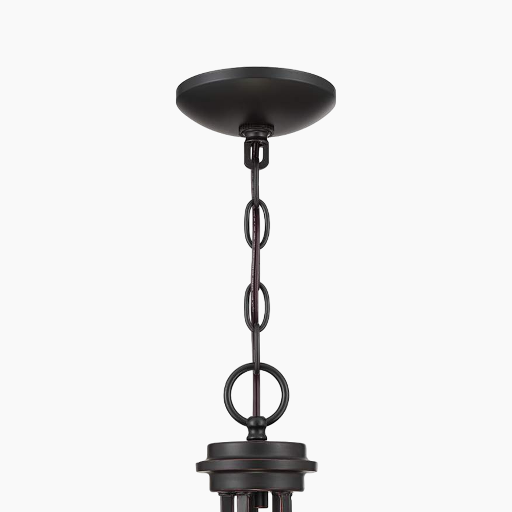 Oil-Rubbed Bronze Ring Chandelier