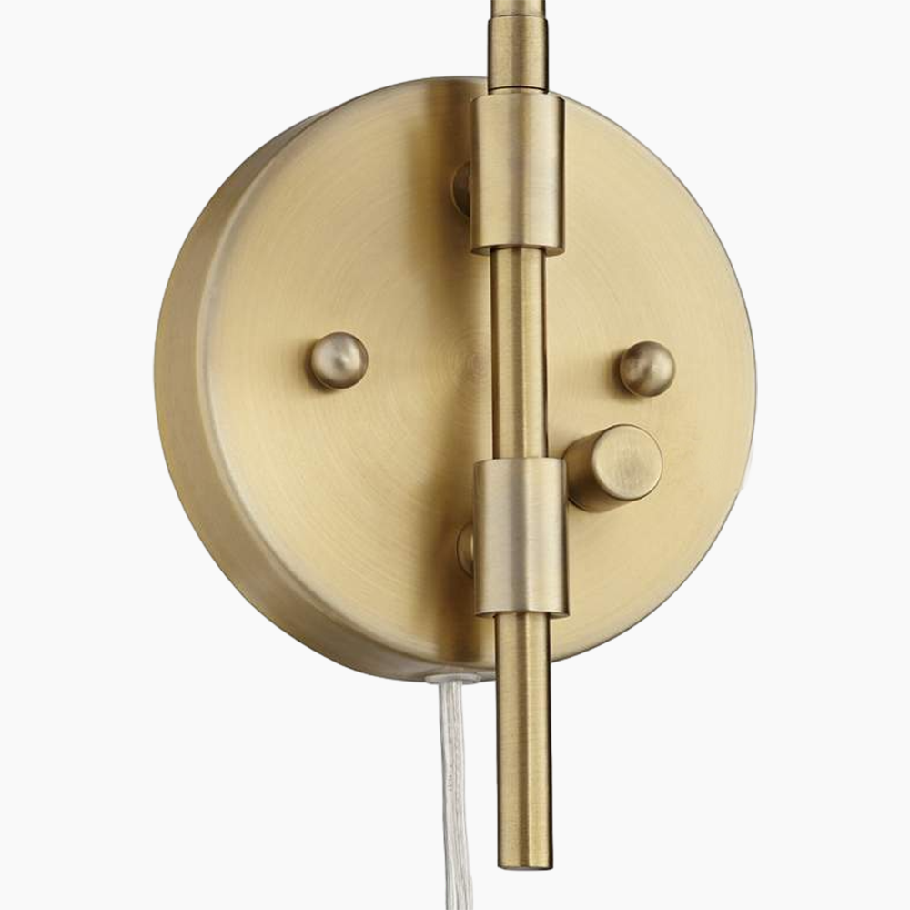 Adjustable Plug-In Wall Lamp