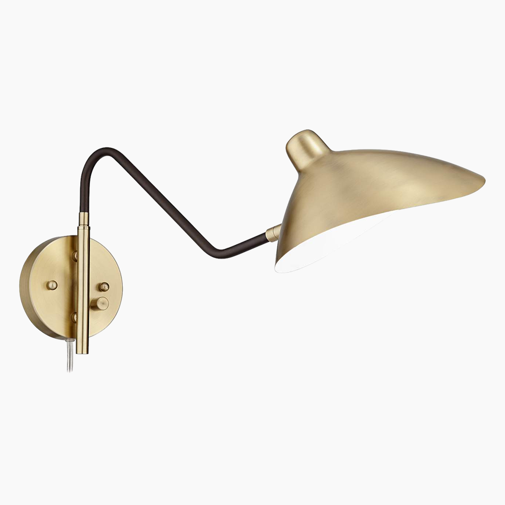 Swing Arm Plug-In Wall Lamp