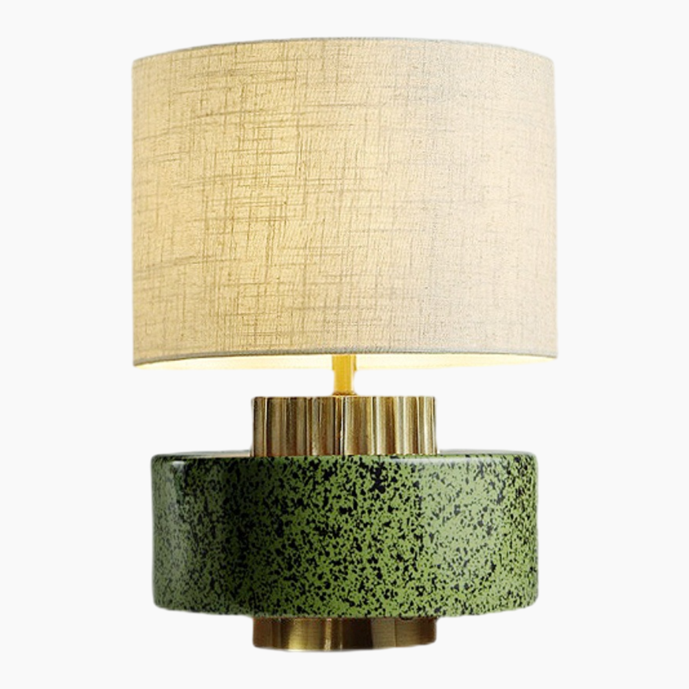 Ceramic Metal Rustic Table Lamp