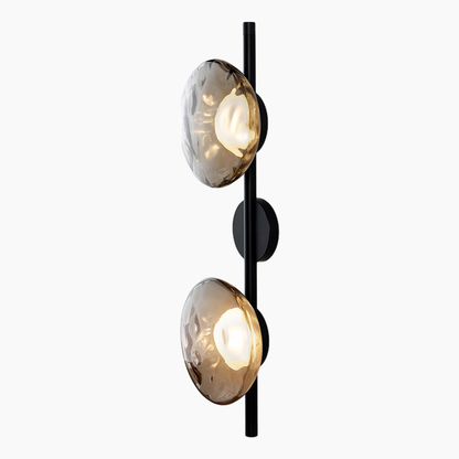 Modern Simplicity Glass Wall Sconce 15.8"/25.6"