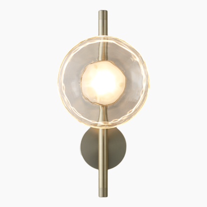 Modern Simplicity Glass Wall Sconce 15.8"/25.6"