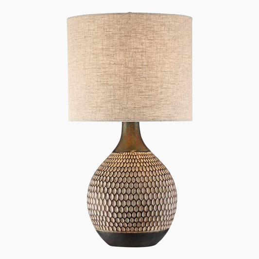 Textured Ceramic Table Lamp