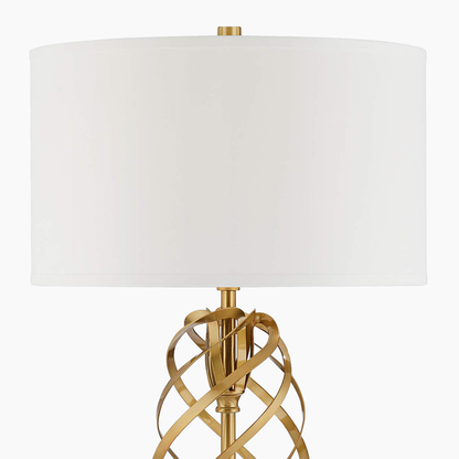 White Marble Table Lamp