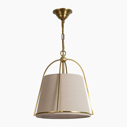 American Country Style Cloth Pendant Light